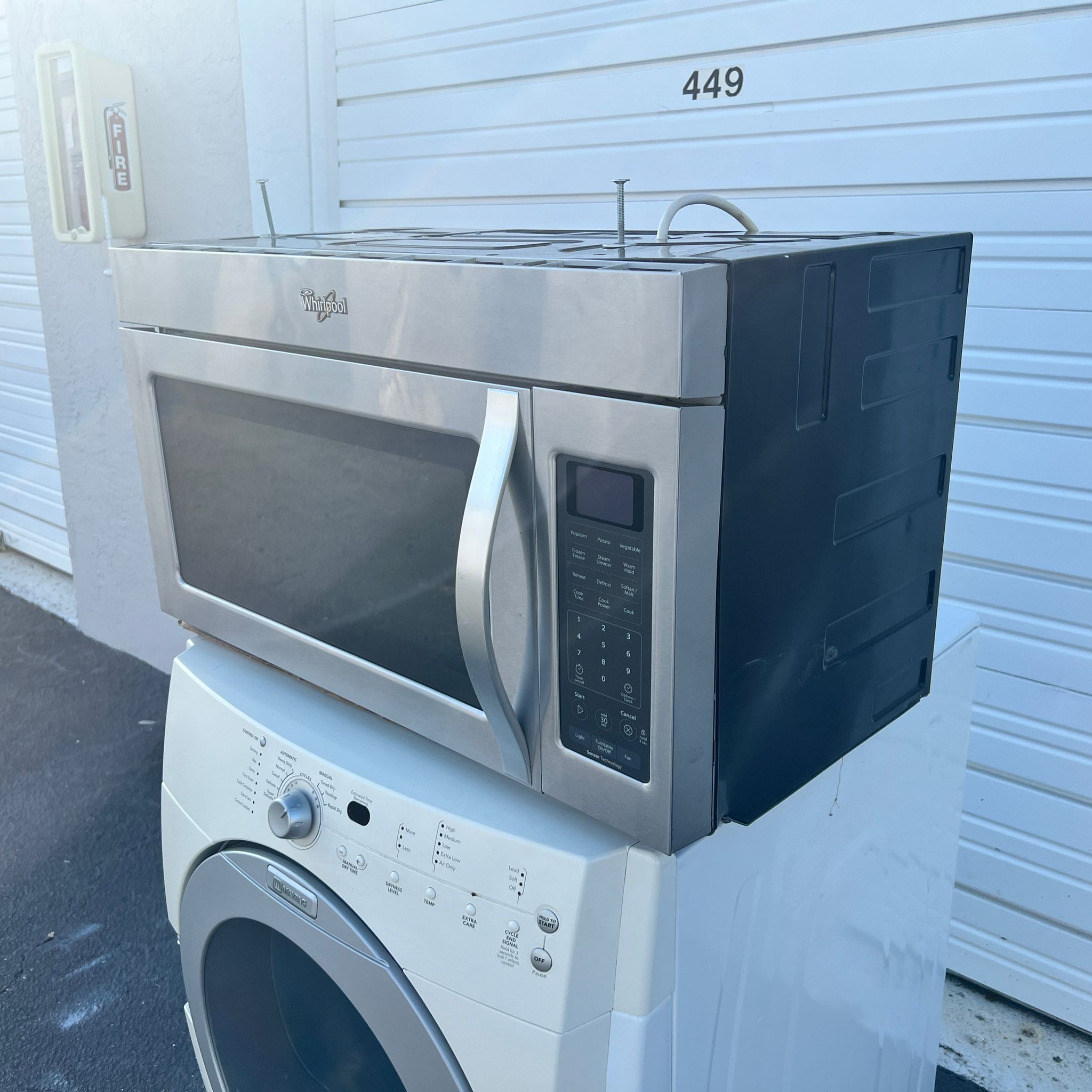 Whirlpool Stainless Steel Over-the-Range Microwave Whirlpool Stainless Steel Over-the-Range Microwave